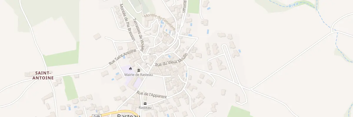 Plan du 5294 Le Village à Rasteau