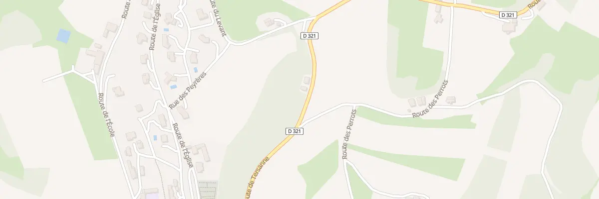 Plan du 545 Rte de Tersanne à Saint-Martin-d’Août