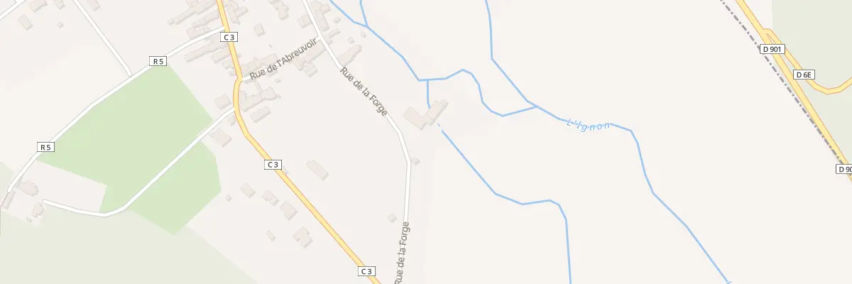 Plan du 9003 Rue de la Forge à Tarsul