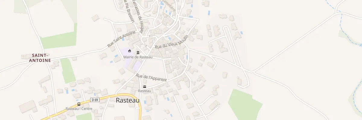 Plan du 5184 Le Village à Rasteau