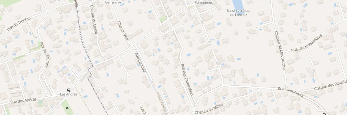 Plan du 1452D Rue Centrale à Beynost