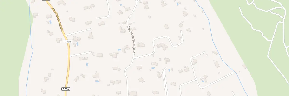Plan du 9294 Che de Saint-jean à Istres