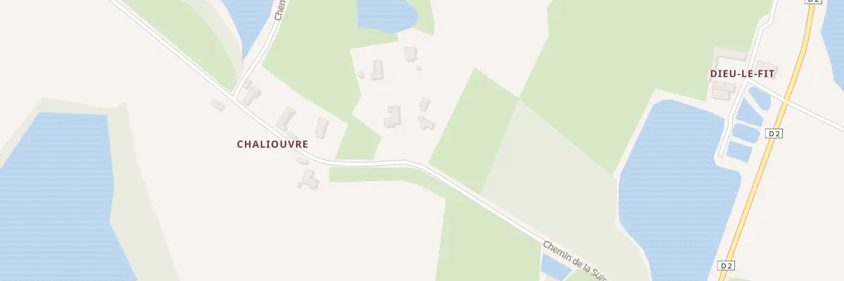 Plan du 5120 La Suisse à Bouligneux