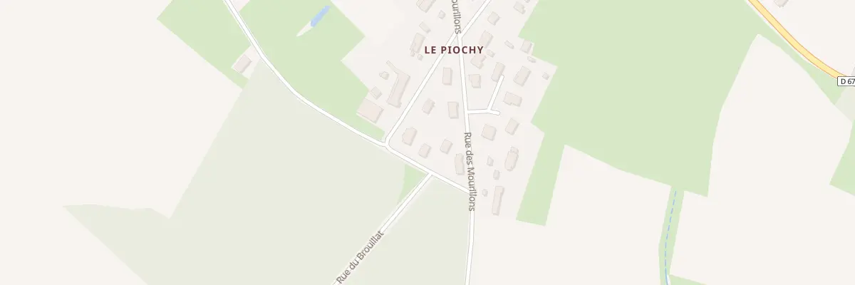 Plan du 4 Rue du Piochy à Saint-Christophe-en-Bresse