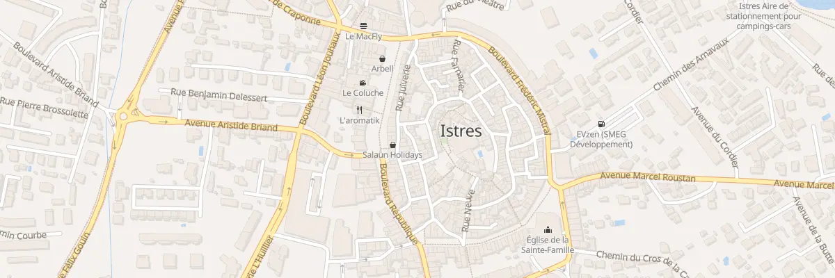 Plan du 30 Rue Justin Beaucaire à Istres