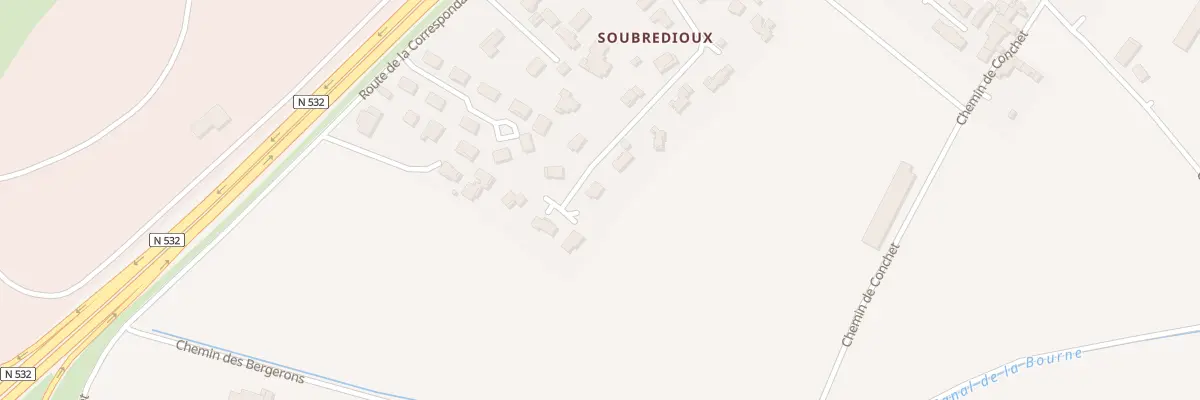Plan du 23 Imp les Soubredioux à Alixan