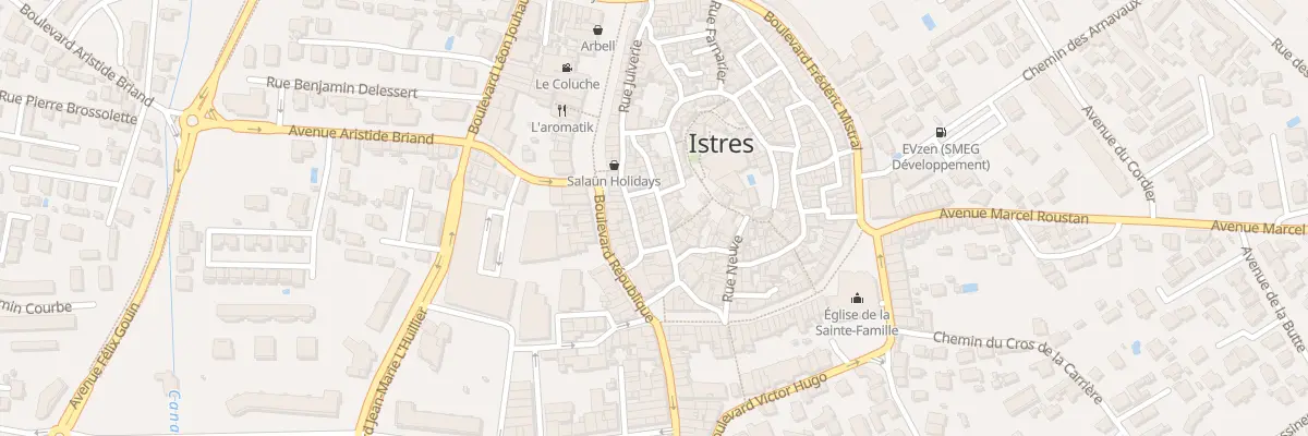 Plan du 17 Rue Justin Beaucaire à Istres