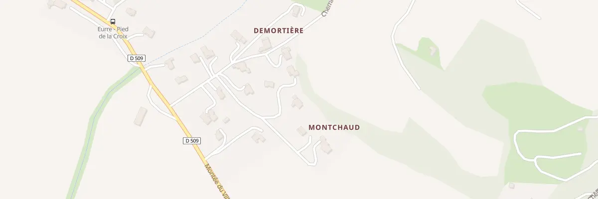 Plan du 94A Che des Meaux à Eurre