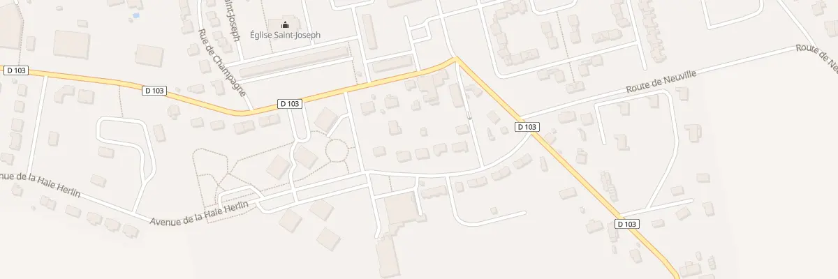 Plan du 8 Av de la Haie Herlin à Revigny-sur-Ornain