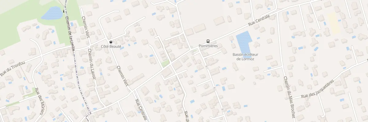 Plan du 1 Lot Les Pommieres à Beynost