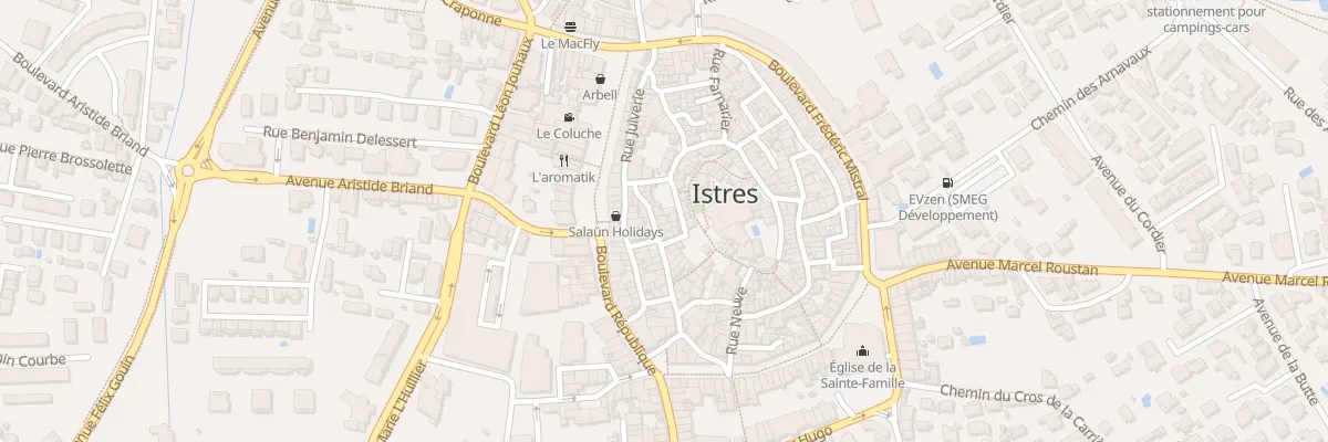 Plan du 26 Rue Justin Beaucaire à Istres