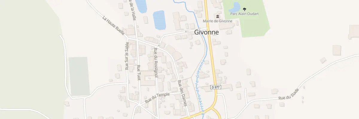 Plan du 18 Rue des Dames à Givonne