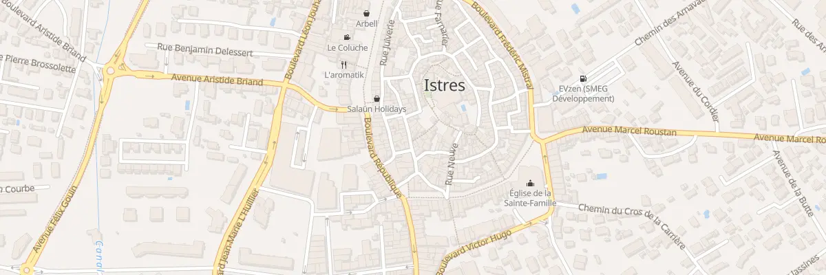 Plan du 12 Rue Justin Beaucaire à Istres