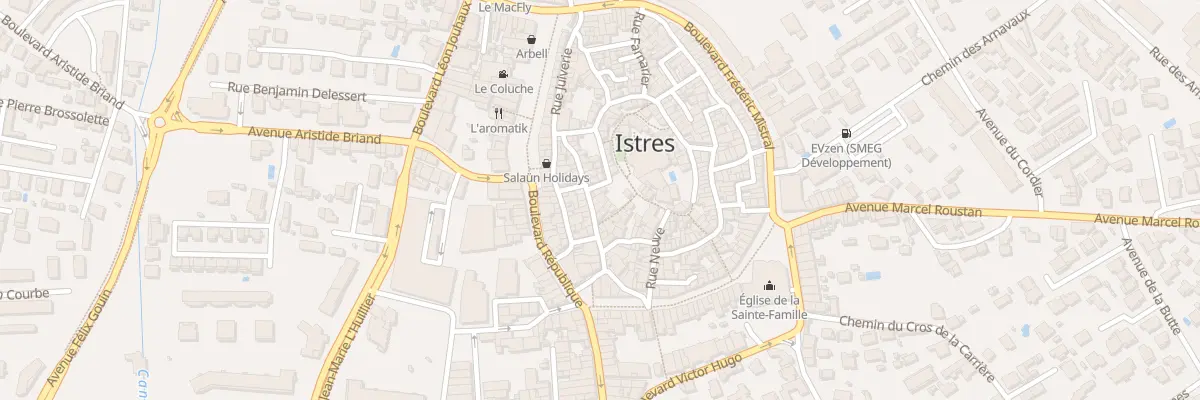 Plan du 16 Rue Justin Beaucaire à Istres