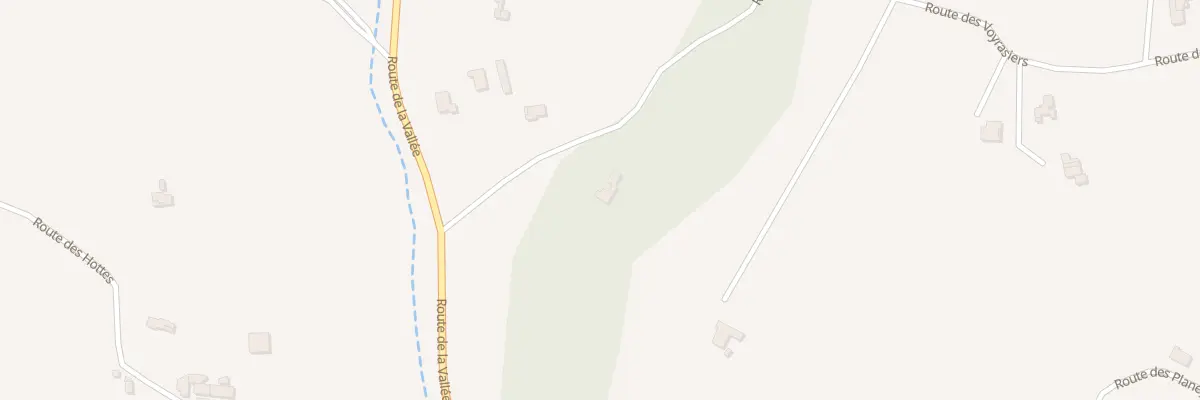 Plan du 100 Rte des Voyrasiers à Saint-Bardoux