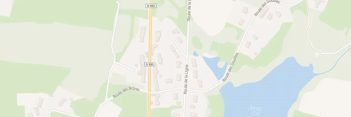 Plan du 552A Rte de la Ligne à Simandre