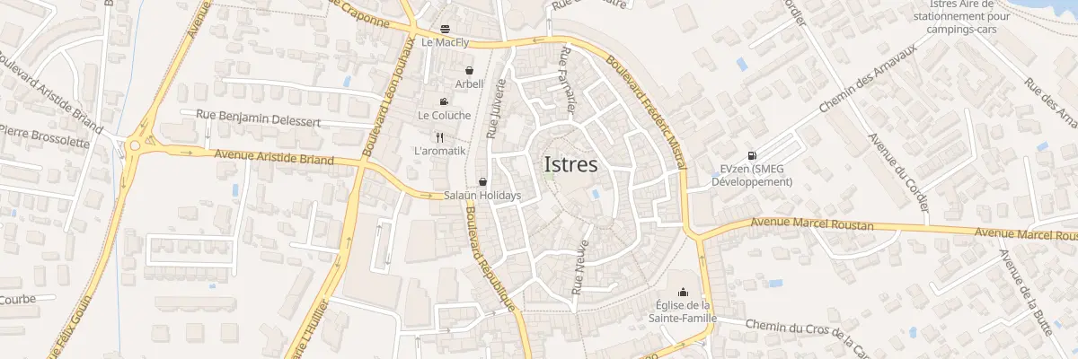 Plan du 12 Rue Mathieu Aguillon à Istres