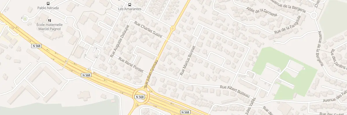 Plan du 5 Rue Marius Bonnet à Port-de-Bouc