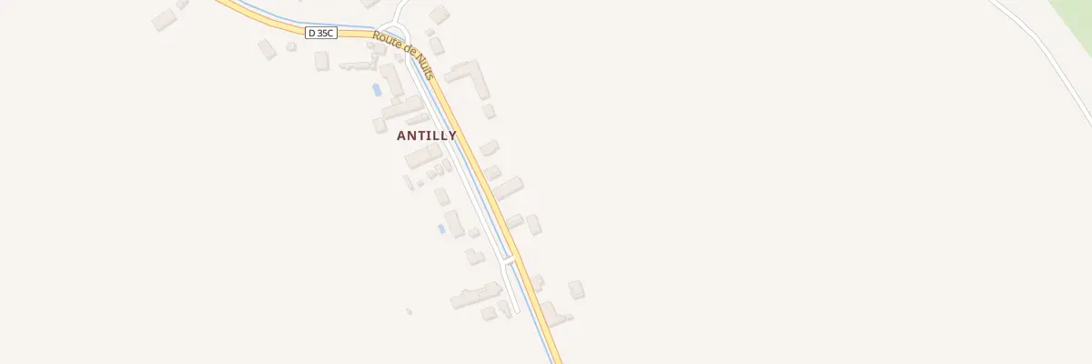 Plan du 19 Rte de Nuits à Argilly