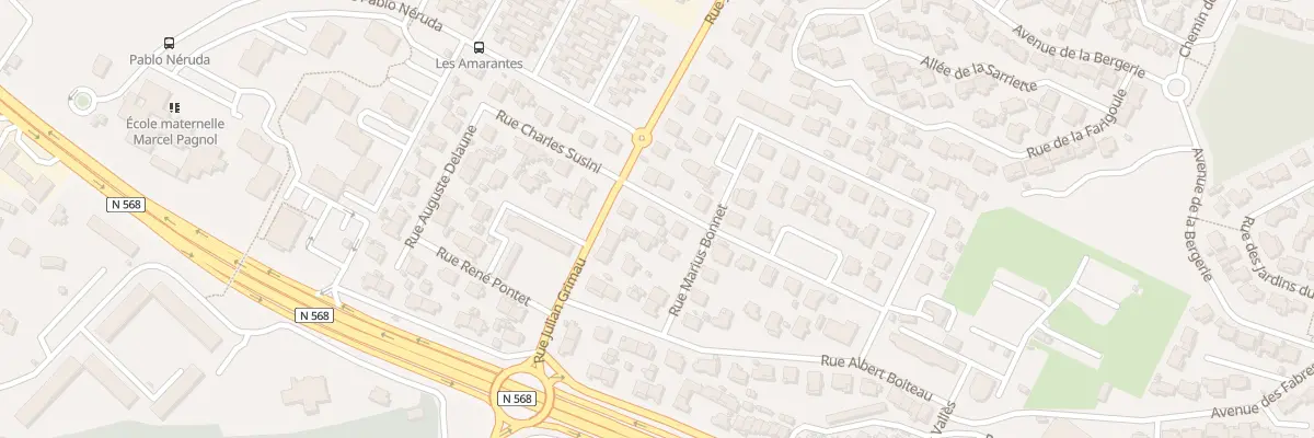 Plan du 8 Rue Charles Susini à Port-de-Bouc