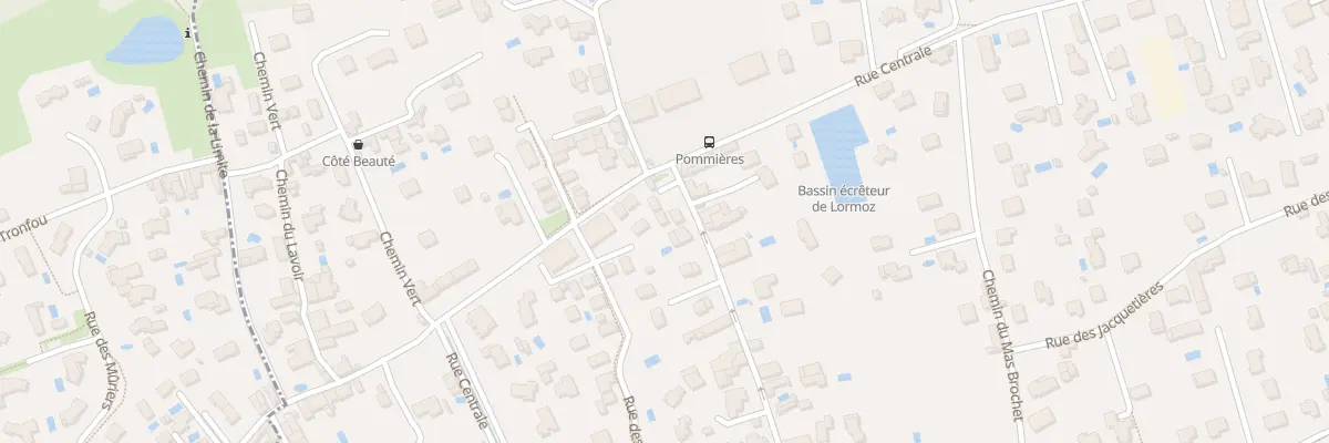 Plan du 1421 Rue Centrale à Beynost