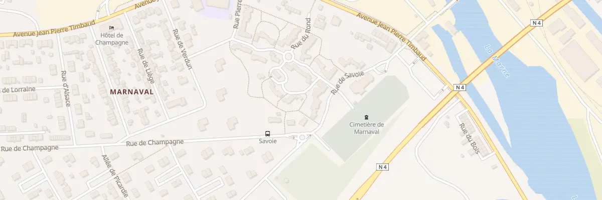 Plan du 3 Rue du Rond à Saint-Dizier
