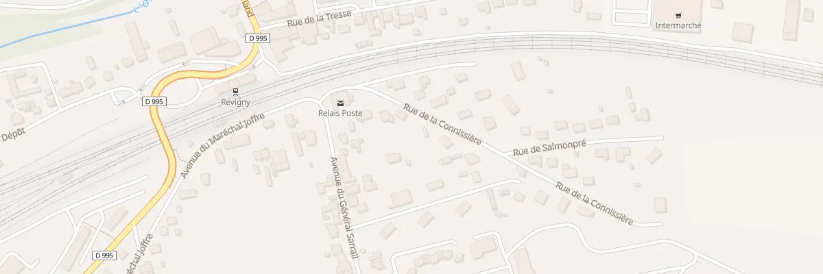 Plan du 6 Rue de la Connissiere à Revigny-sur-Ornain