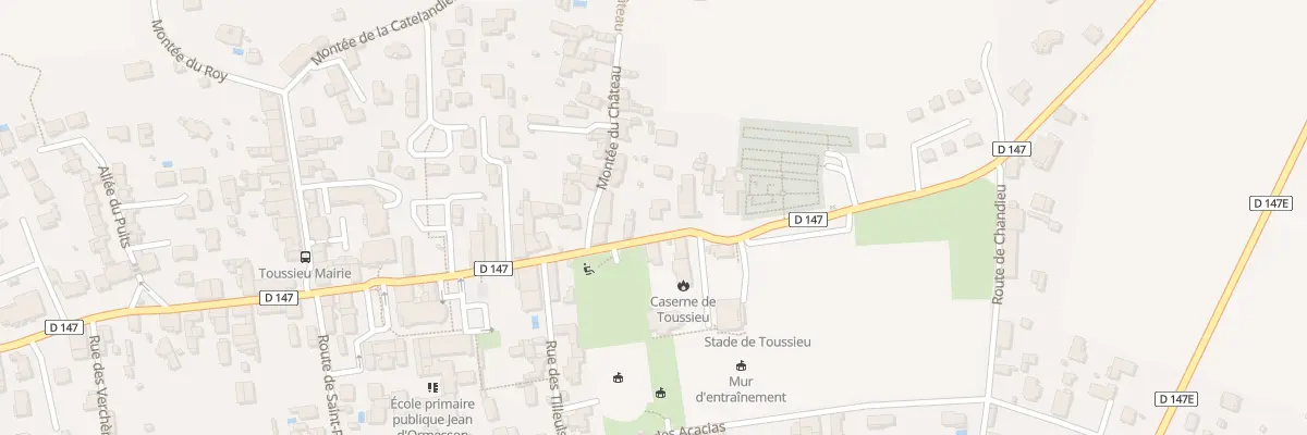 Plan du 26 Grande Rue à Toussieu