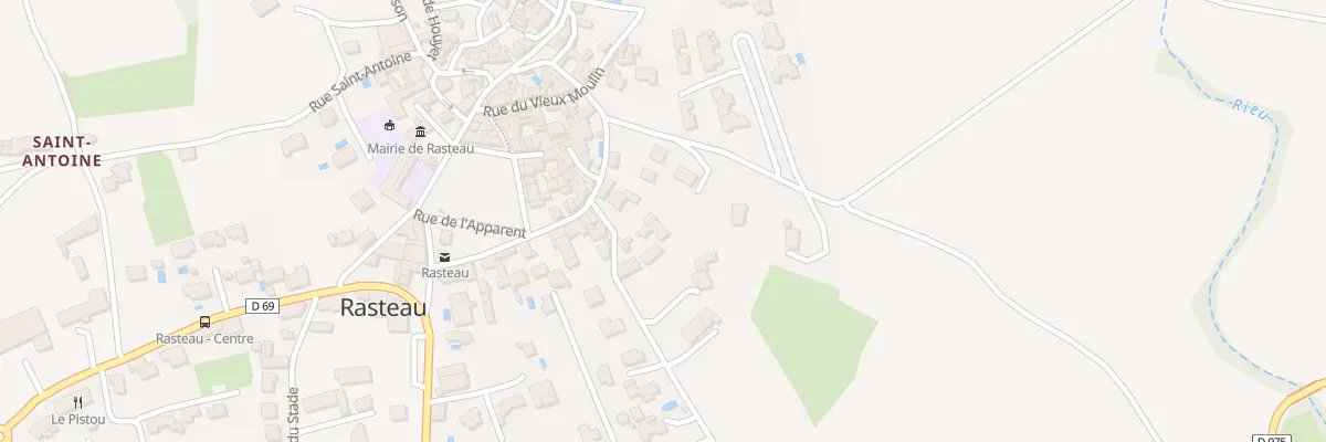 Plan du 23 Rue du Jas à Rasteau