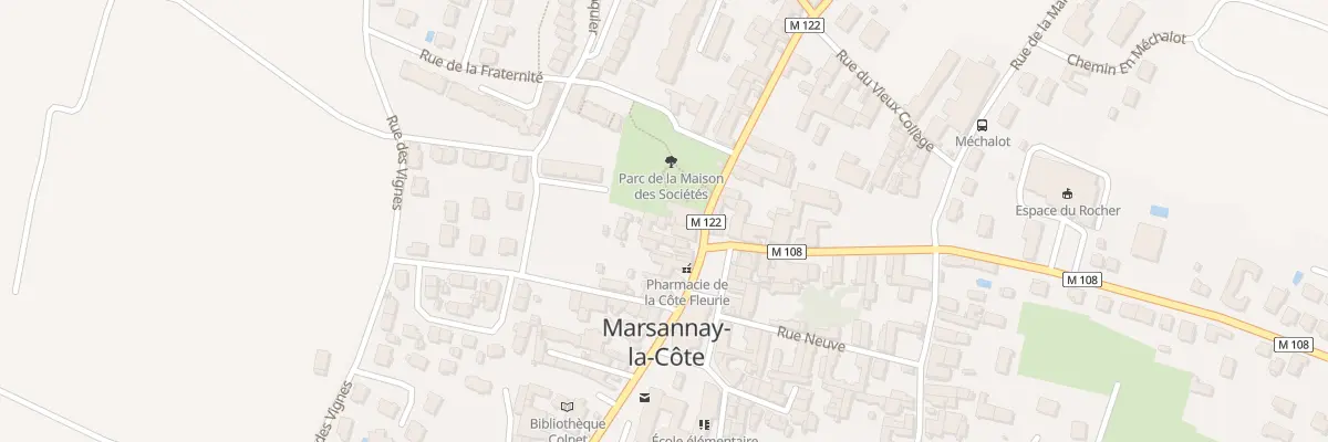 Plan du 83 Rue de Mazy à Marsannay-la-Côte