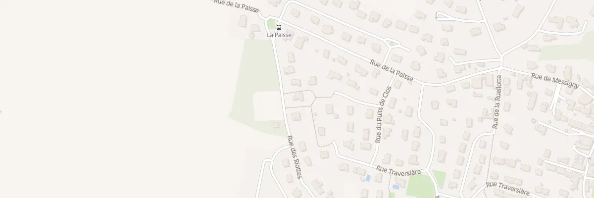 Plan du 44 Rue des Riottes à Hauteville-lès-Dijon