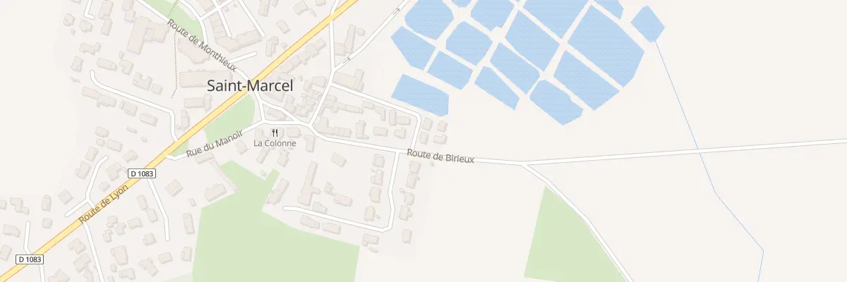 Plan du 14 Rue du Petit Bertin à Saint-Marcel