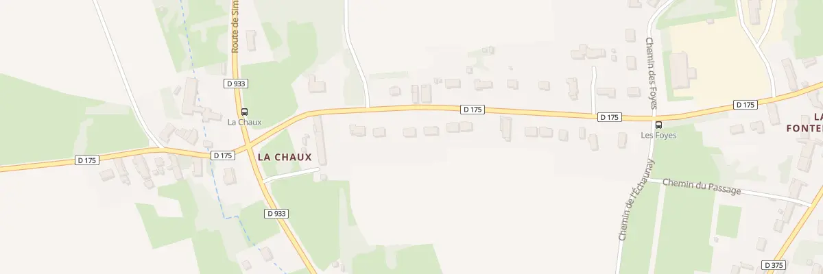 Plan du 212 Rte de Loisy à Cuisery