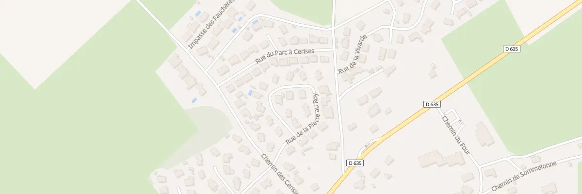 Plan du 8 Rue de la Perrière à Chancenay