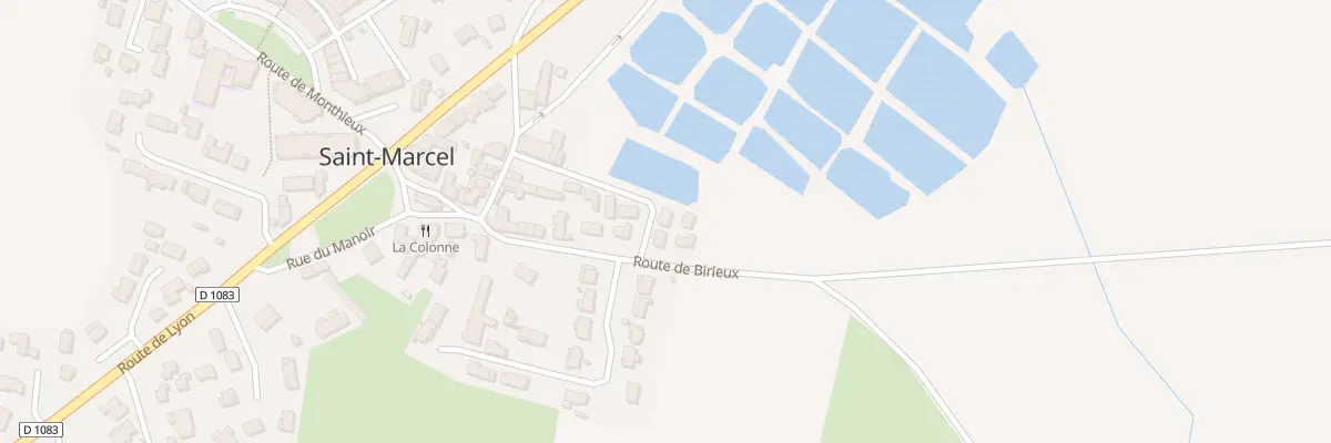 Plan du 30 Rue du Petit Bertin à Saint-Marcel