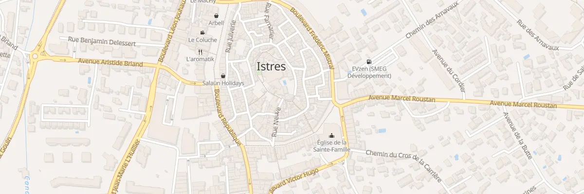 Plan du 1 Rue sous les Cloches à Istres