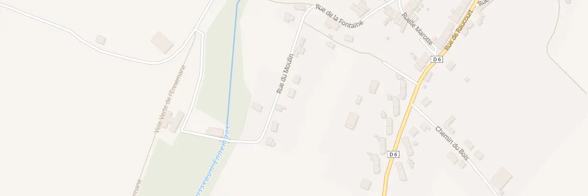 Plan du 11 Rue du Moulin à Remilly-Aillicourt