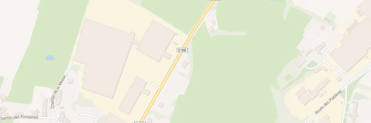 Plan du 901 Rte de Pont de Vaux à Cuisery
