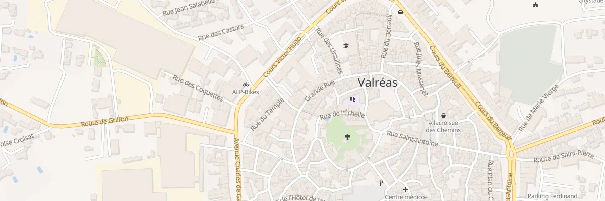 Plan du 27 Grande Rue à Valréas
