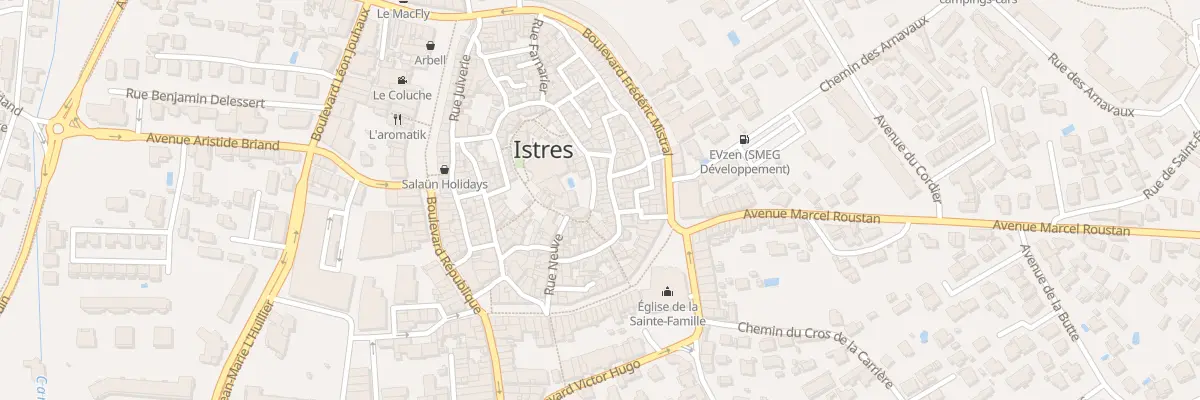 Plan du 6 Rue sous les Cloches à Istres