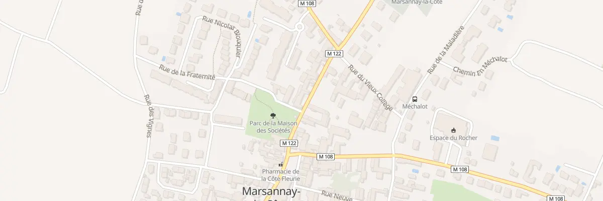 Plan du 87 Rue de Mazy à Marsannay-la-Côte