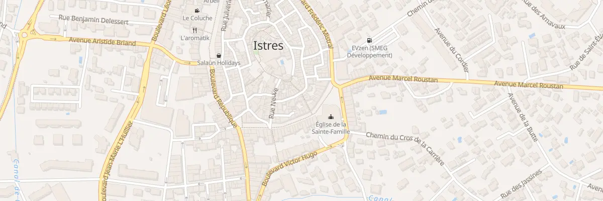 Plan du 7 Rue de la Salpetriere à Istres