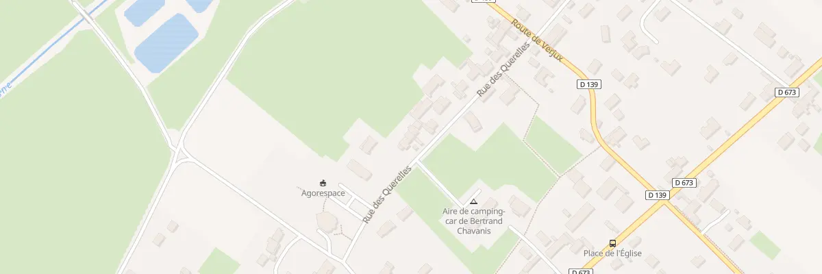 Plan du 33 Rue des Querelles à Damerey
