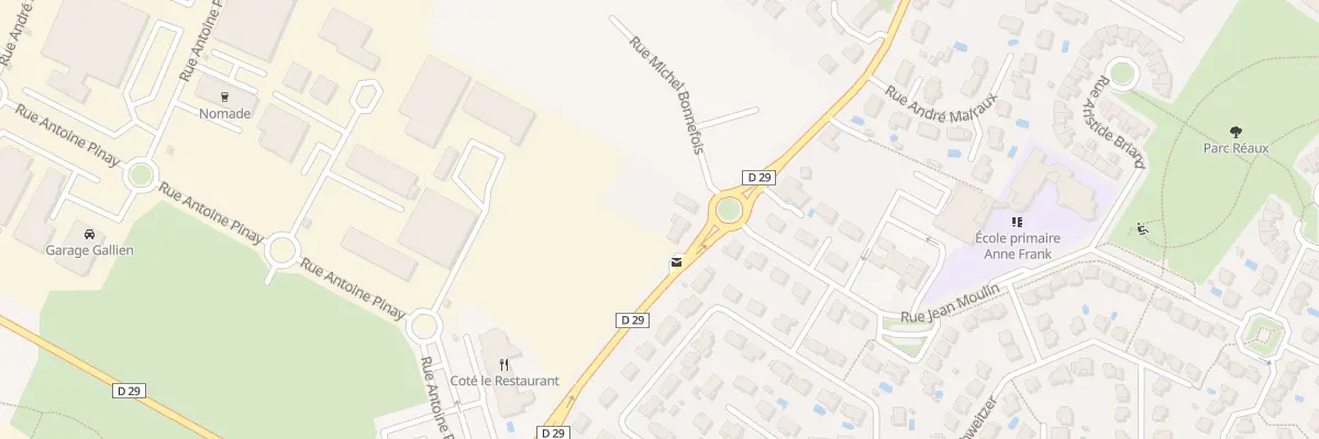 Plan du 14 Rue Roger Salengro à Genas