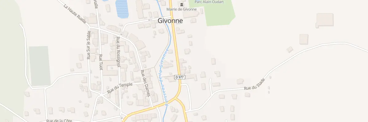 Plan du 10 Rue des Sabotiers à Givonne