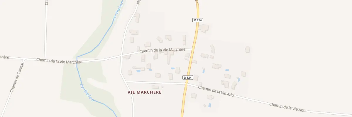 Plan du 500 Rte de Lapeyrouse à Pact
