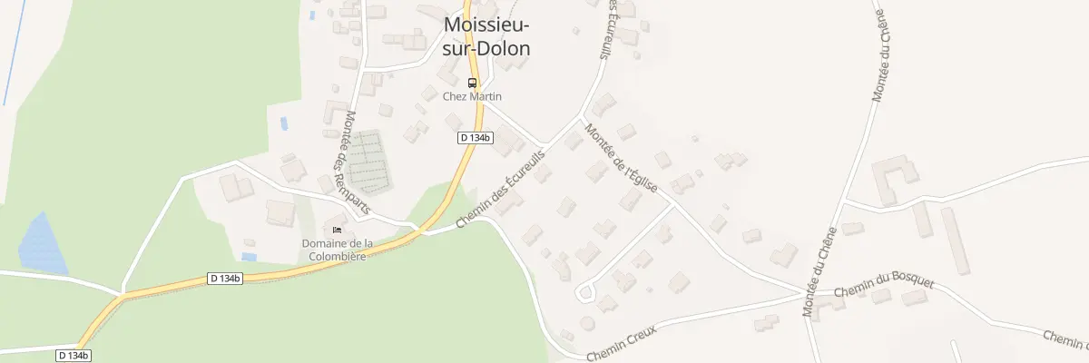 Plan du 319 Che des Ecureuils à Moissieu-sur-Dolon