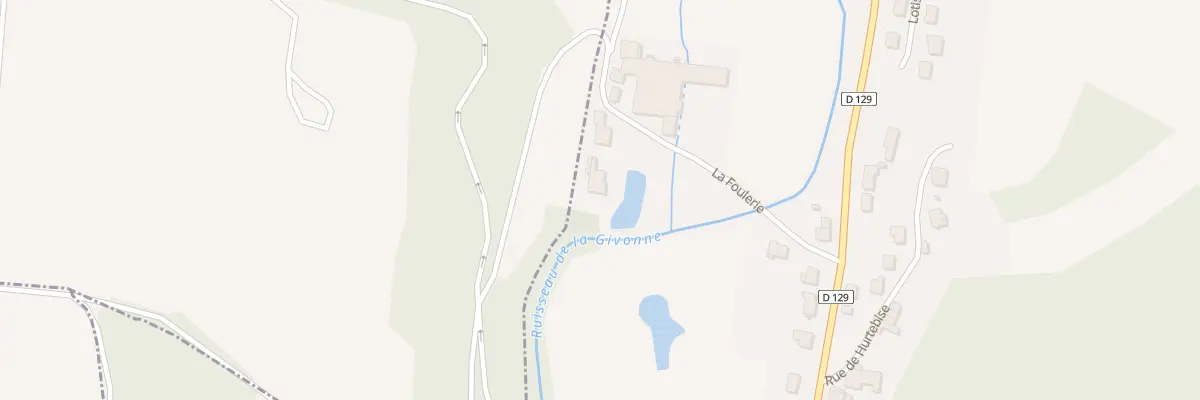 Plan du 5127 La Foulerie à Daigny
