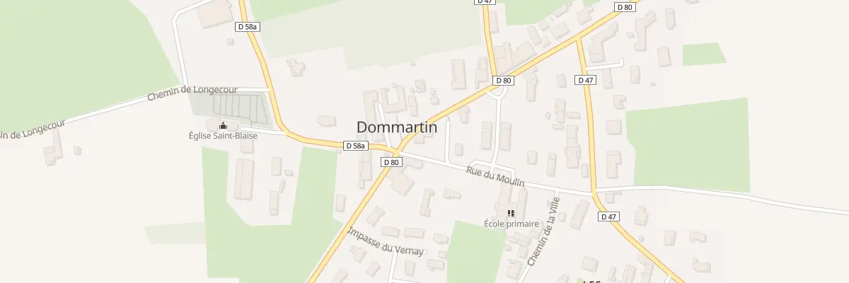 Plan du 28 Rte de Bereyziat à Bâgé-Dommartin