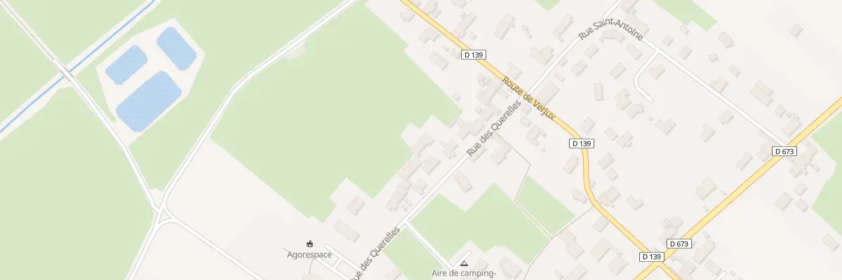 Plan du 39 Rue des Querelles à Damerey